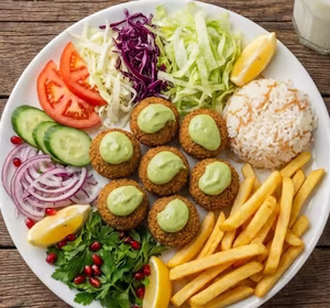 Kebab plate Green Tasty